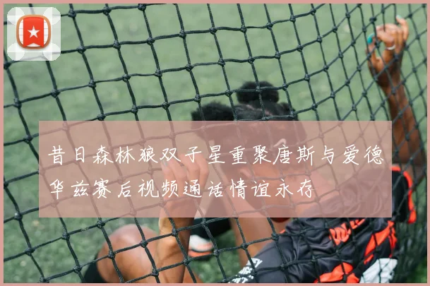 昔日森林狼双子星重聚唐斯与爱德华兹赛后视频通话情谊永存
